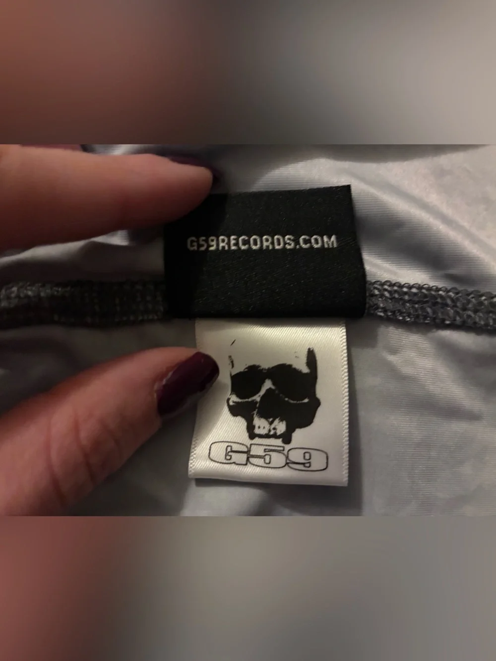 G59 Grey Day Face Mask